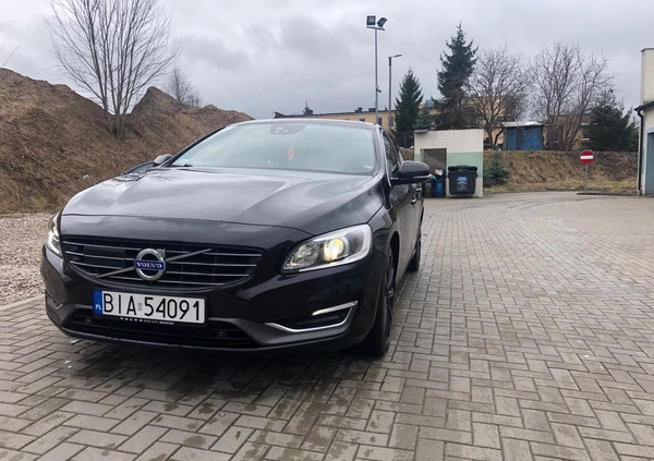 Volvo S60 cena 79999 przebieg: 160000, rok produkcji 2014 z Białystok małe 154
